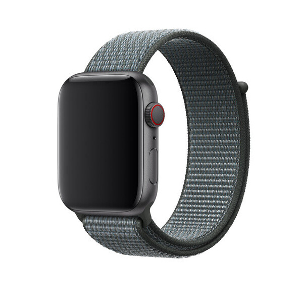 

Ремешок нейлоновый Blankcase for Apple Watch 42/44mm Green Gray