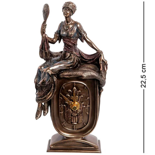 

Статуэтка-часы настольные Девушка с зеркалом 22,5 см Veronese 1906295