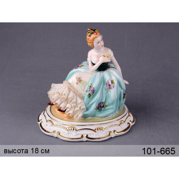 

Статуэтка «Оливия blue» 18 см veronese 101-665