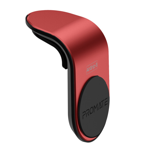 

Магнитный автодержатель для телефона Promate AirGrip-3 Red (airgrip-3.red)