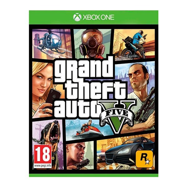 

Диск с игрой для Xbox One GTA 5 (русская версия)