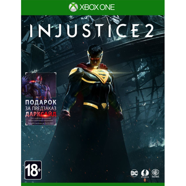

Диск с игрой для Xbox One Injustice 2 (русская версия)