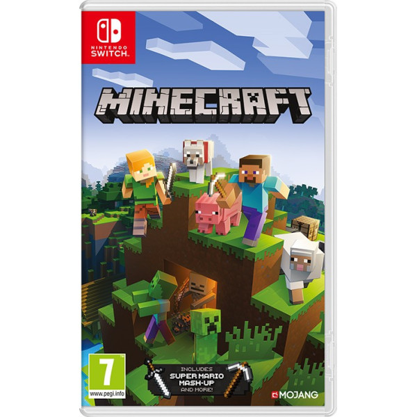 

Картридж с игрой для Nintendo Switch Minecraft (русская версия)