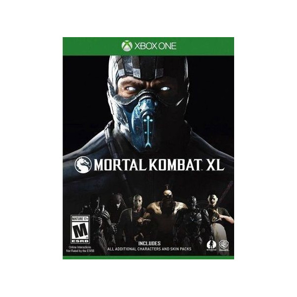 

Диск с игрой для Xbox One Mortal Kombat XL (русская версия)