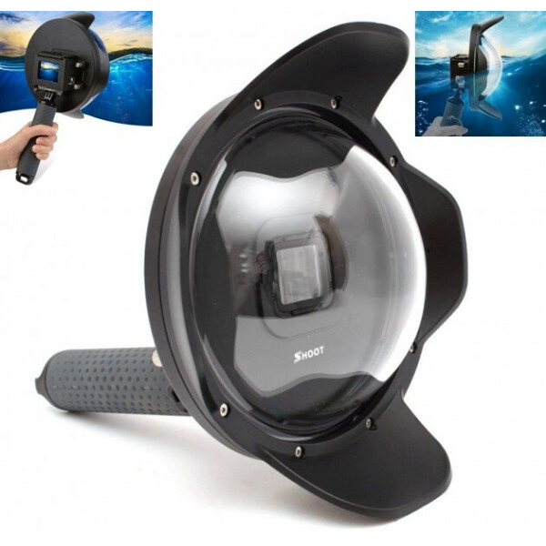 

Подводный купол сфера с блендой для подводной съемки для экшн камер GoPro Hero (78543221)