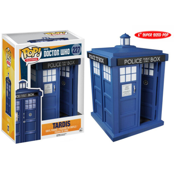 

Фигурка Funko Pop Фанко Поп Тардис Будка Доктор Кто Doctor Who Tardis 15 см DW Т 227