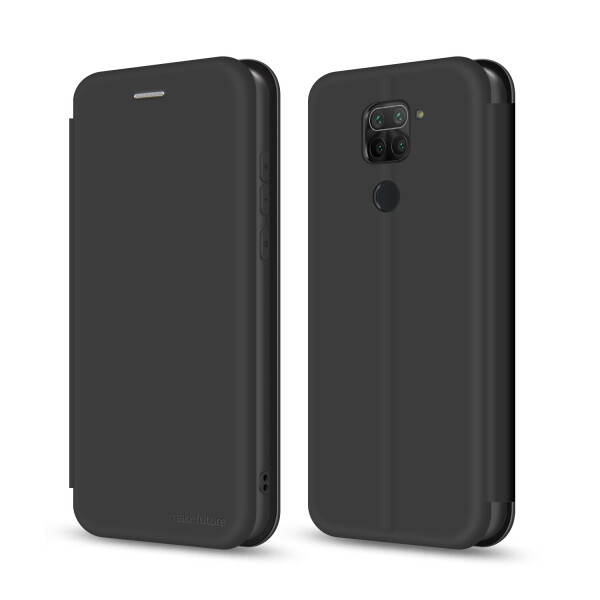 

Чехол-книжка MakeFuture Flip case Xiaomi Redmi Note 9 Black