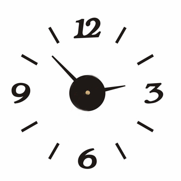 

Настенные 3D часы DIY CLOCK от 60 до 90см Black (ZH528-B)
