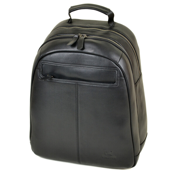 

Рюкзак стильный кожаный BRETTON (32*39*18 см) BE 8003-73 black