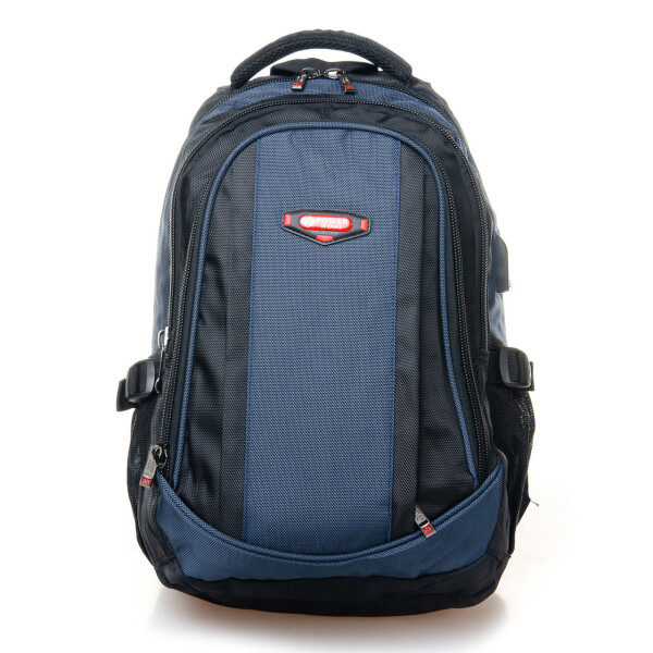

Мужской нейлоновый рюкзак цвет синий 30*45*20см Power In Eavas (9063 black-blue)