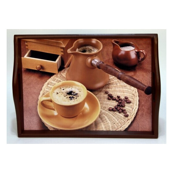 

Поднос на подушке с ручками "Coffee" 49*36*8 (6021-11)