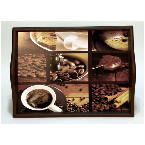 

Поднос на подушке с ручками "Coffee" 49*36*8 (6021-1)