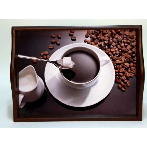 

Поднос на подушке с ручками "Coffee" 49*36*8 (6021-4)