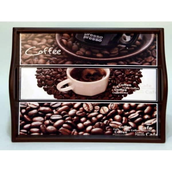 

Поднос на подушке с ручками "Coffee" 49*36*8 (6021-12)