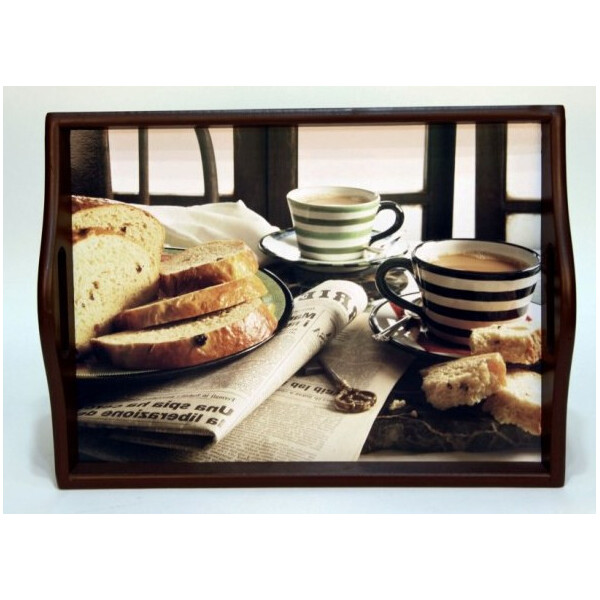 

Поднос на подушке с ручками "Coffee" 49*36*8 (6021-3)