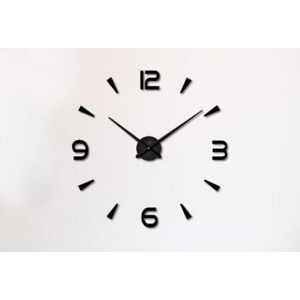 

Настенные 3d часы DIY CLOCK от 60 до 90см Black (ZH534-B)