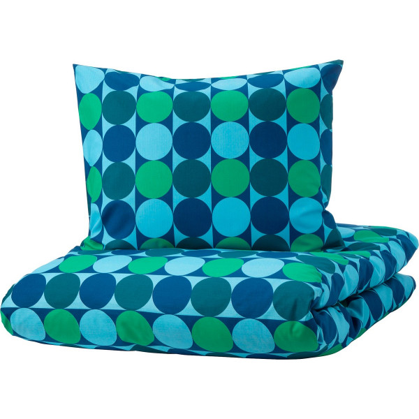 

IKEA KROKUSLILJA 150x200 см синий / зеленый (204.232.87)