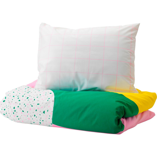 

IKEA MOJLIGHET 150x200/50x60 см разноцветный (704.212.76)