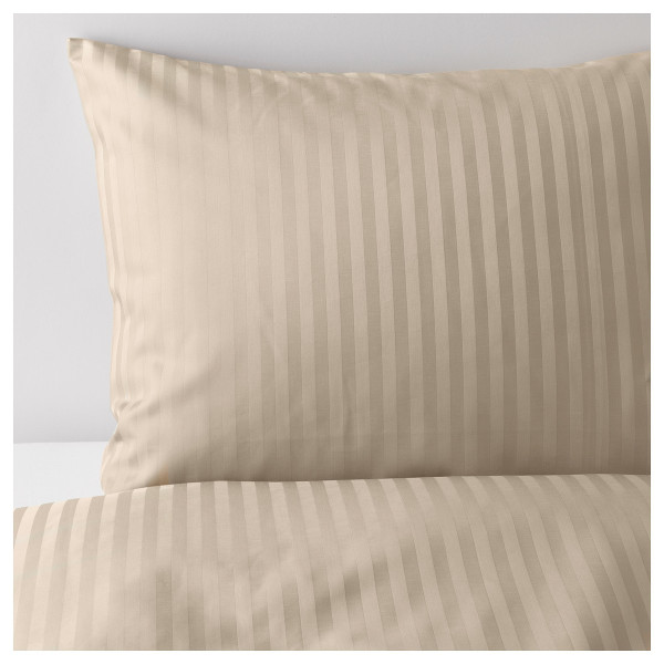 

IKEA NATTJASMIN 150x200 / 50x60 см светло-бежевый (704.426.17)