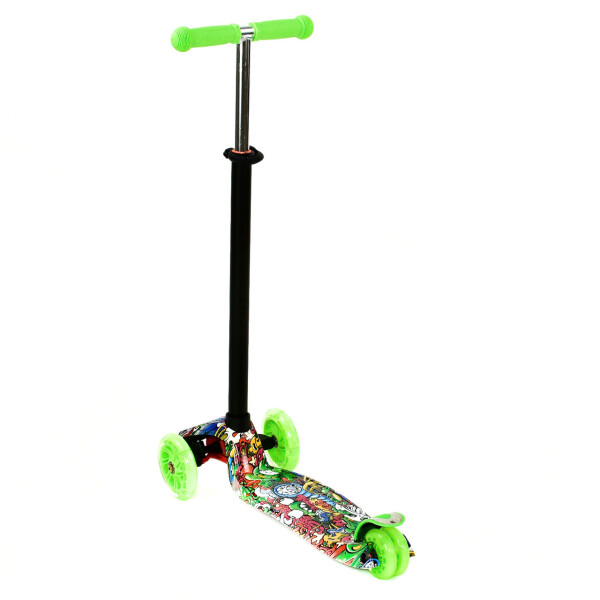 

Самокат MAXI Best Scooter 3 колеса свет 50кг Зеленый (А 24647 /779-1391)