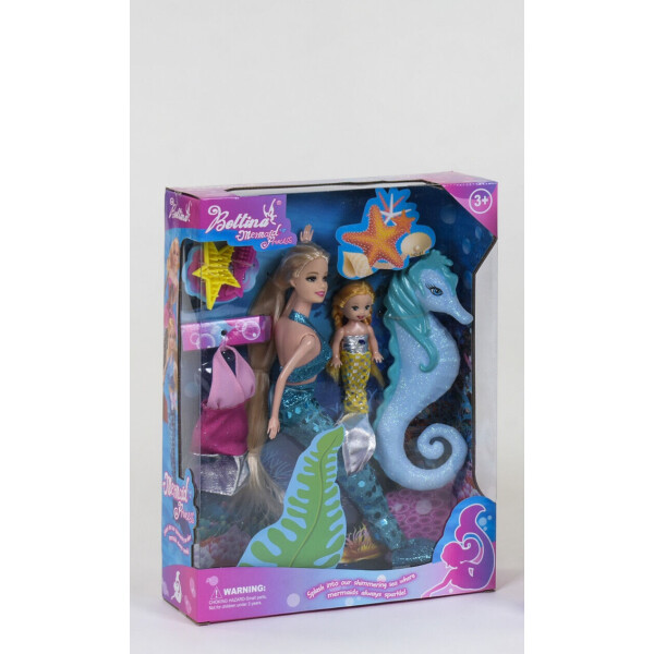

Кукла Star Toys русалка с дочкой и аксессуарами (66353)
