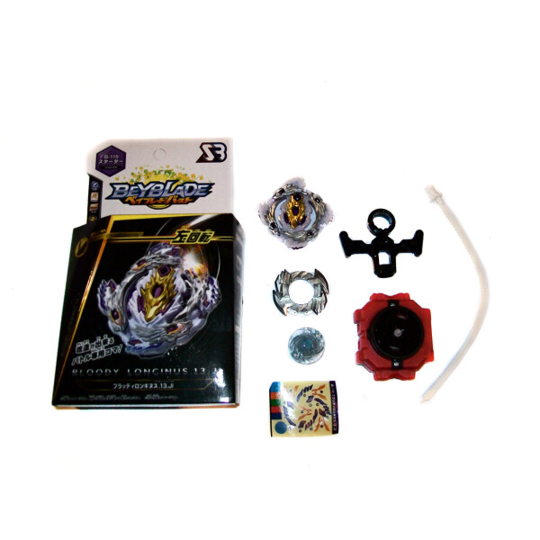 

Волчок Beyblade BLOODY LONGINUS Бейблейд Кровавый Луниор B-110 с пусковым устройством (222000977)
