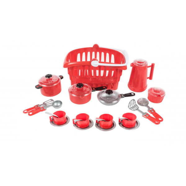

Набор посуды "Иришка" 8 134OR (Red)