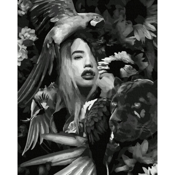 

Картина по номерам. Brushme "Амазонка" GX35639