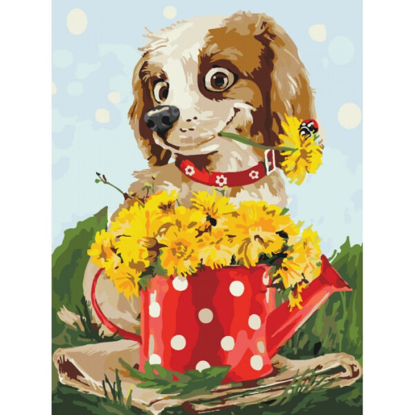 

Картина по номерам. Животные, птицы "Доброе утро!" 30*40см KHO4013