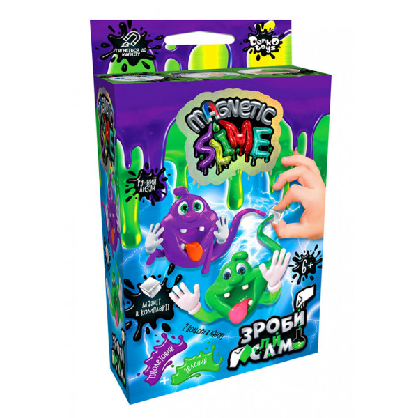 

Набор для проведения опытов "Crazy Slime Magnetic" мини рус. SLM-Mg-02-01