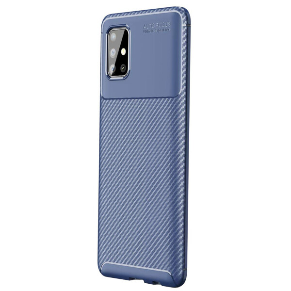 

Противоударный Чехол накладка iPaky Kaisy Series NEW для Samsung Galaxy A51 Синий