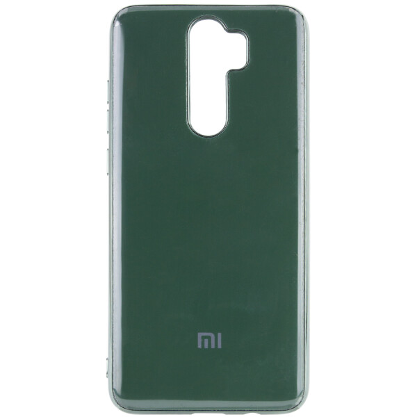 

Противоударный Чехол накладка Epik Glossy Logo NEW для Xiaomi Redmi Note 8 Pro Зеленый / Pine Green