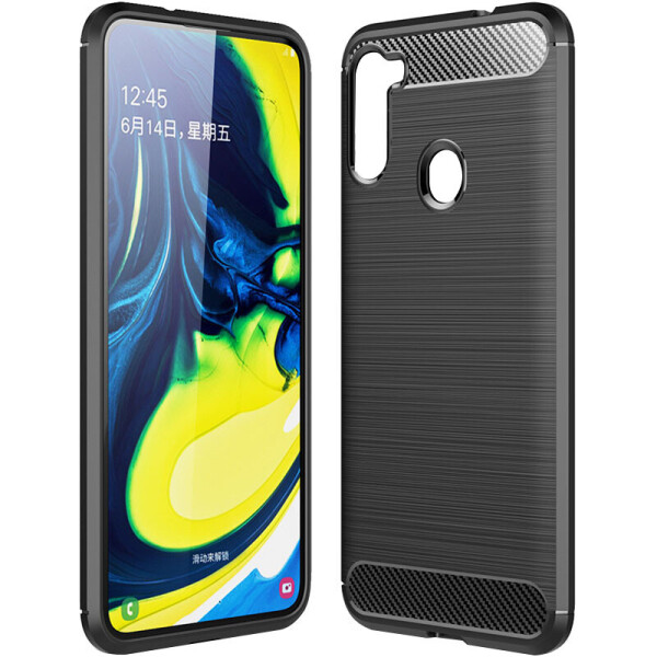 

Чехол Противоударный накладка Epik Slim Series для Samsung Galaxy A21 Черный