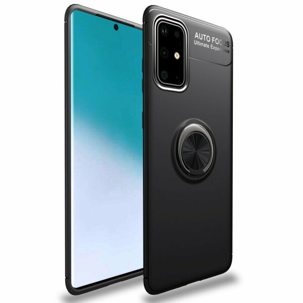 

Deen ColorRing NEW под магнитный держатель для Samsung Galaxy A51 Черный / Черный
