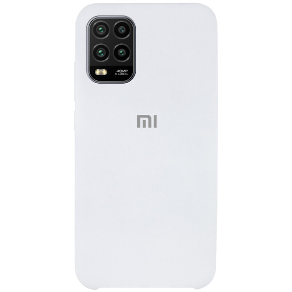 

Чехол Противоударный накладка Epik Silicone Case NEW AAA Series для Xiaomi Mi 10 Lite Белый / White