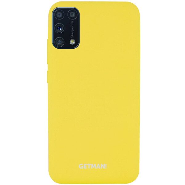 

Чехол Противоударный накладка Getman for Magnet NEW для Samsung Galaxy A31 Желтый / Yellow