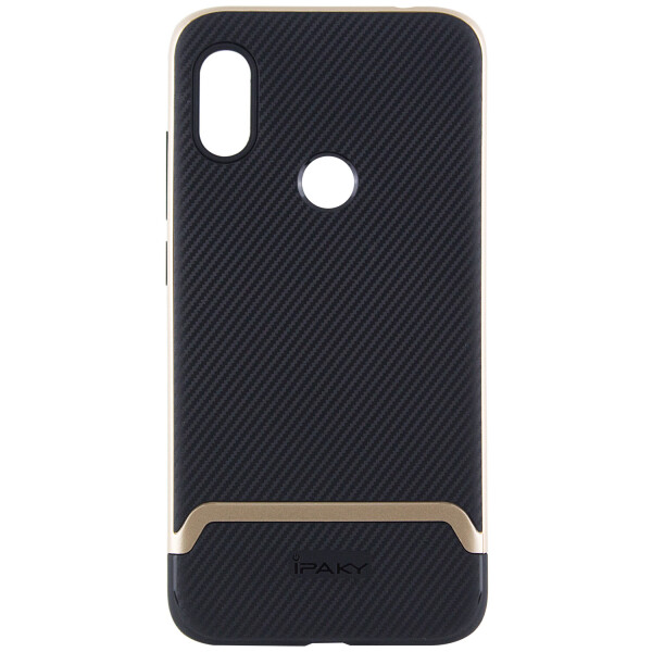 

iPaky TPU+PC NEW Series для Xiaomi Redmi Note 6 Pro Черный / Золотой