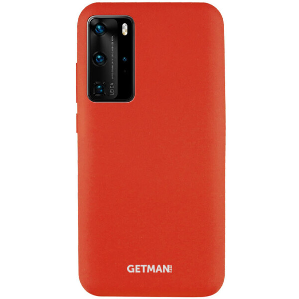 

Чехол Противоударный накладка Getman for Magnet NEW для Huawei P40 Pro Красный / Red