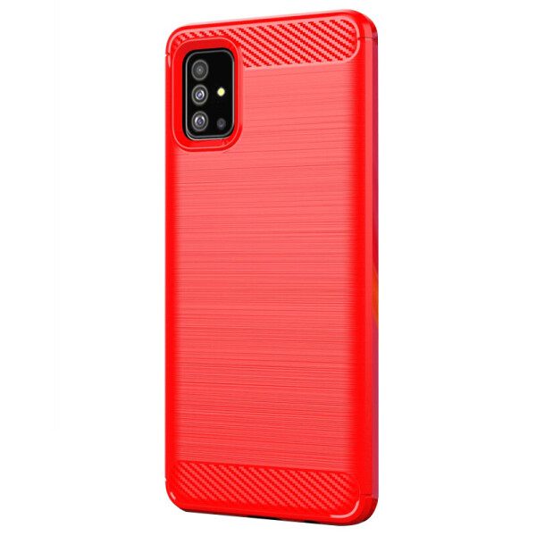 

Чехол Противоударный накладка Epik Slim Series для Samsung Galaxy A71 Красный