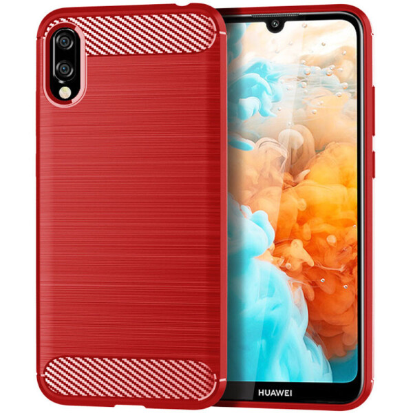 

Чехол Противоударный накладка Epik Slim Series для Huawei Y6 2019 Красный