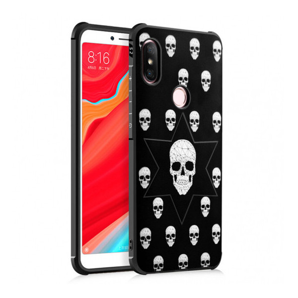

Противоударный Чехол накладка Epik Sweet Art NEW для Xiaomi Redmi S2 Череп
