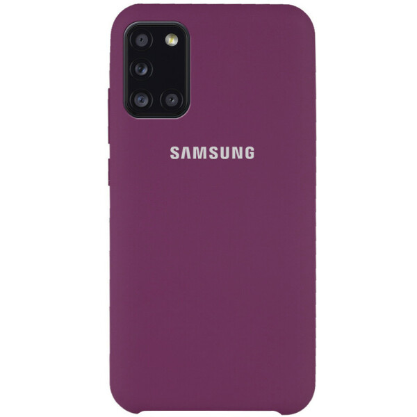 

Чехол Противоударный накладка Epik Silicone Case NEW AAA Series для Samsung Galaxy A31 Фиолетовый / Grape