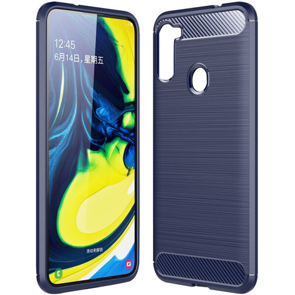 

Чехол Противоударный накладка Epik Slim Series для Samsung Galaxy A21 Синий