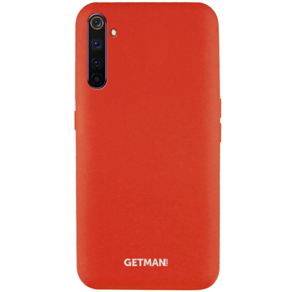 

Чехол Противоударный накладка Getman for Magnet NEW для Realme 6 Pro Красный / Red