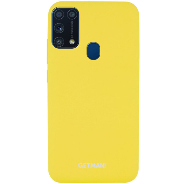 

Чехол Противоударный накладка Getman for Magnet NEW для Samsung Galaxy M31 Желтый / Yellow