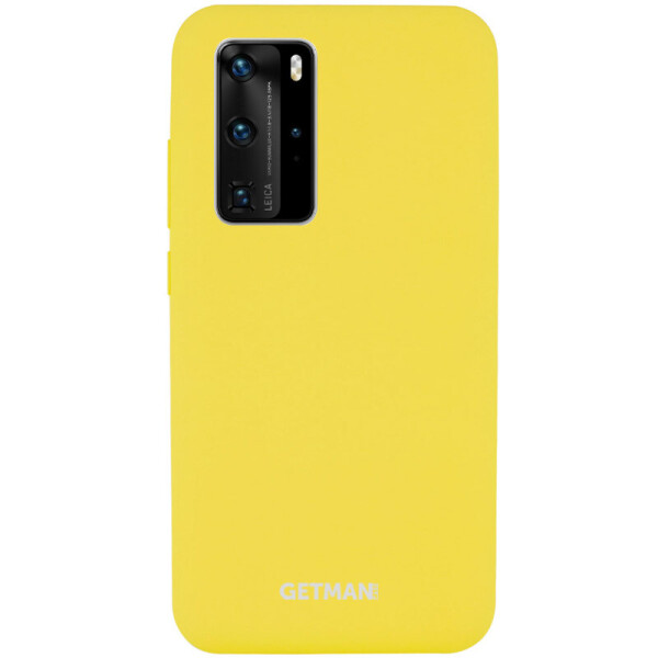 

Чехол Противоударный накладка Getman for Magnet NEW для Huawei P40 Желтый / Yellow