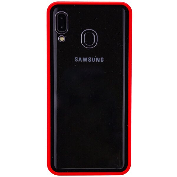

Epik NEW прозрачный c цветным бампером для Samsung Galaxy A20 / A30 Красный