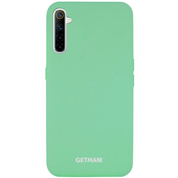 

Чехол Противоударный накладка Getman for Magnet NEW для Realme 6 Зеленый / Spearmint