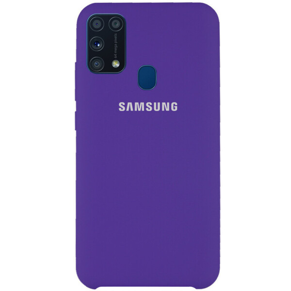 

Чехол Противоударный накладка Epik Silicone Case NEW AAA Series для Samsung Galaxy M31 Сиреневый / Elegant Purple
