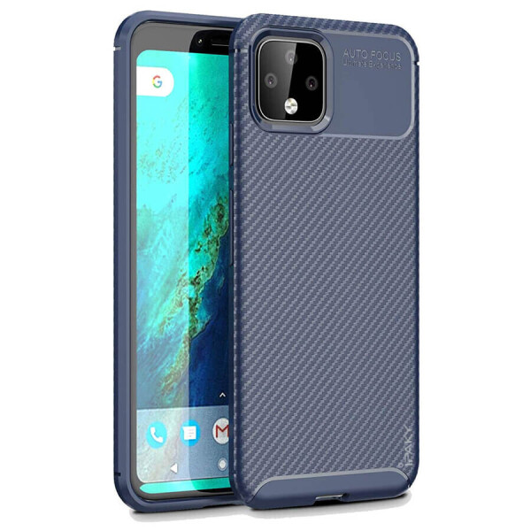 

Чехол Противоударный накладка iPaky Kaisy Series для Google Pixel 4 Синий